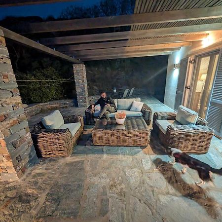 Cycladic Villa With Sea View! Ioulis Zewnętrze zdjęcie
