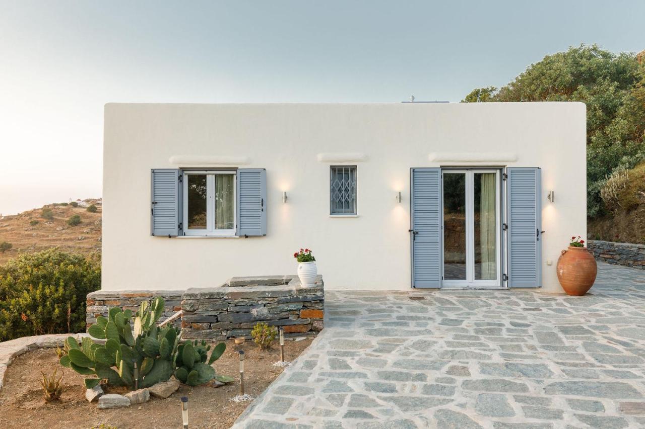 Cycladic Villa With Sea View! Ioulis Zewnętrze zdjęcie