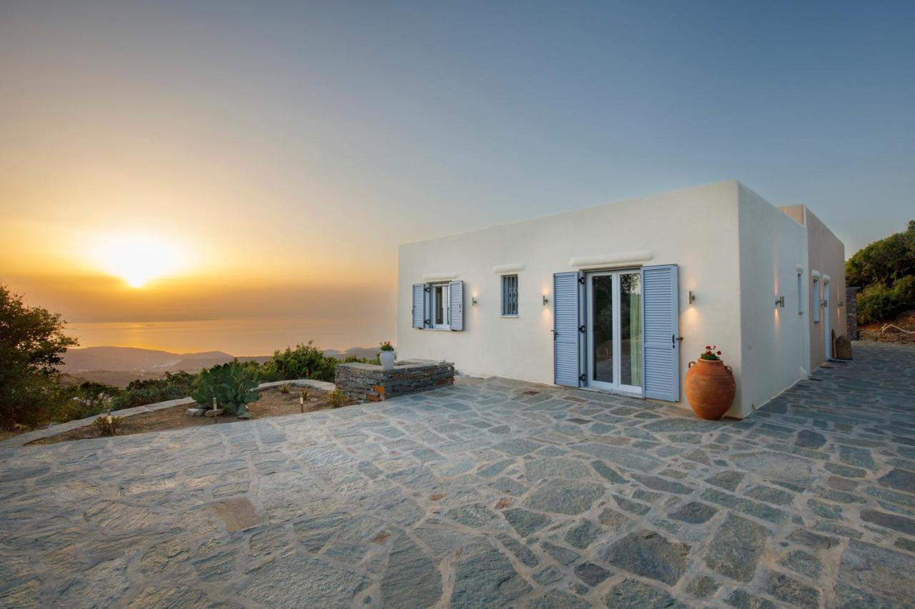 Cycladic Villa With Sea View! Ioulis Zewnętrze zdjęcie