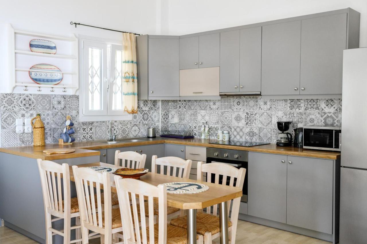 Cycladic Villa With Sea View! Ioulis Zewnętrze zdjęcie