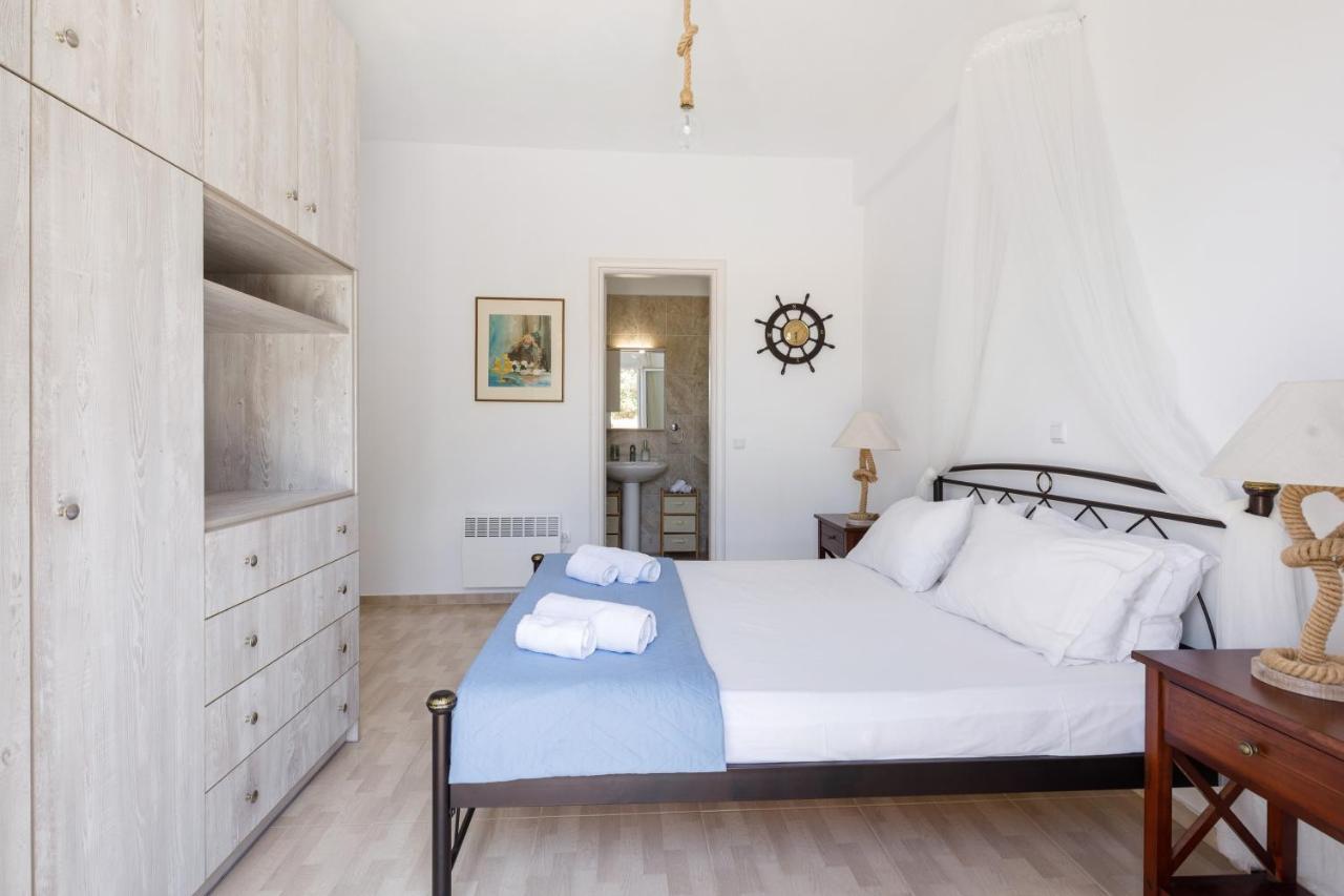 Cycladic Villa With Sea View! Ioulis Zewnętrze zdjęcie