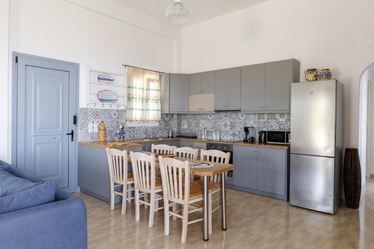 Cycladic Villa With Sea View! Ioulis Zewnętrze zdjęcie