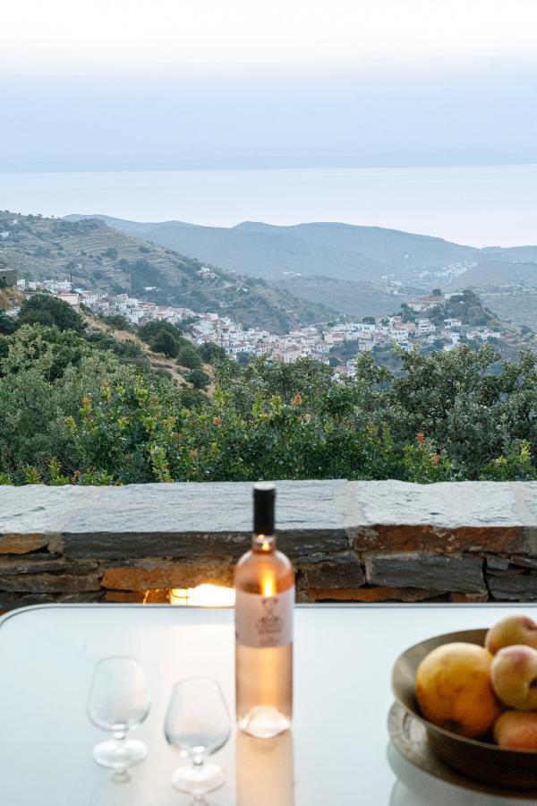 Cycladic Villa With Sea View! Ioulis Zewnętrze zdjęcie