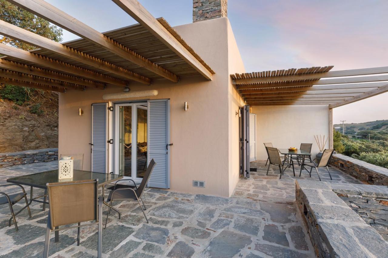 Cycladic Villa With Sea View! Ioulis Zewnętrze zdjęcie