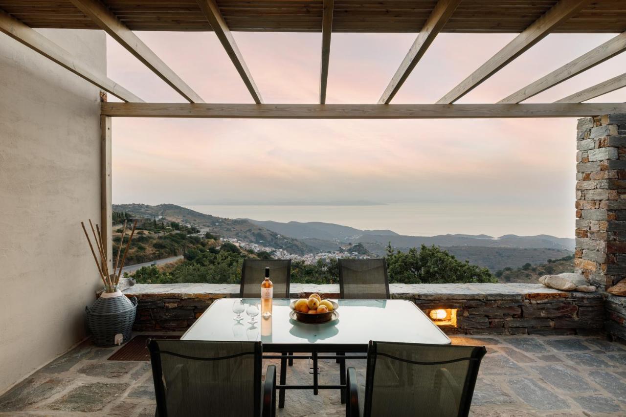 Cycladic Villa With Sea View! Ioulis Zewnętrze zdjęcie