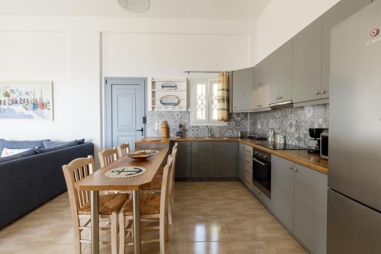 Cycladic Villa With Sea View! Ioulis Zewnętrze zdjęcie