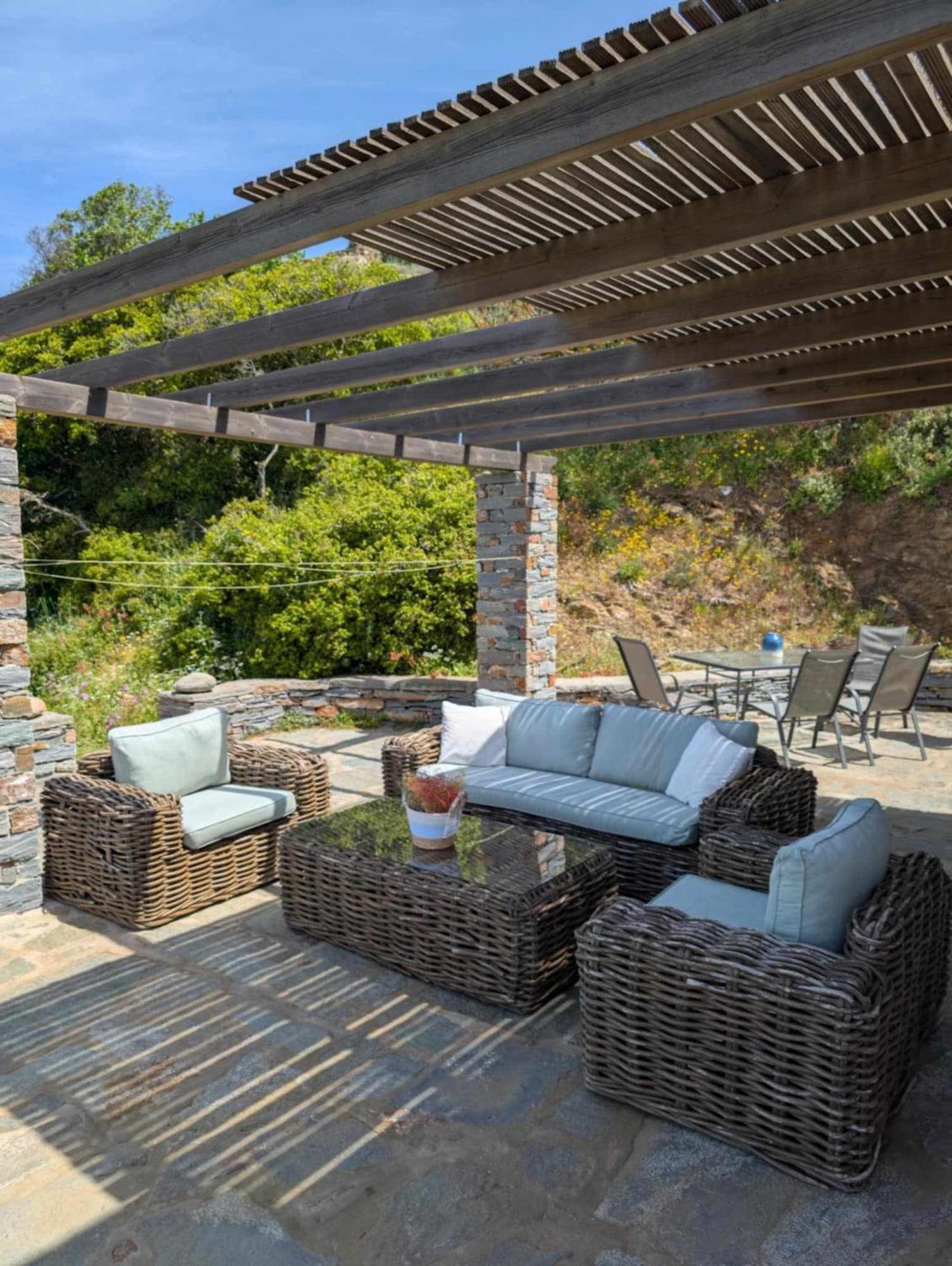 Cycladic Villa With Sea View! Ioulis Zewnętrze zdjęcie